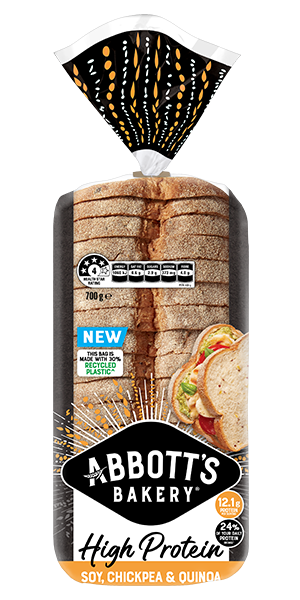 Abbott's Bakery - High Protein, Soy, Chickpea & Quinoa